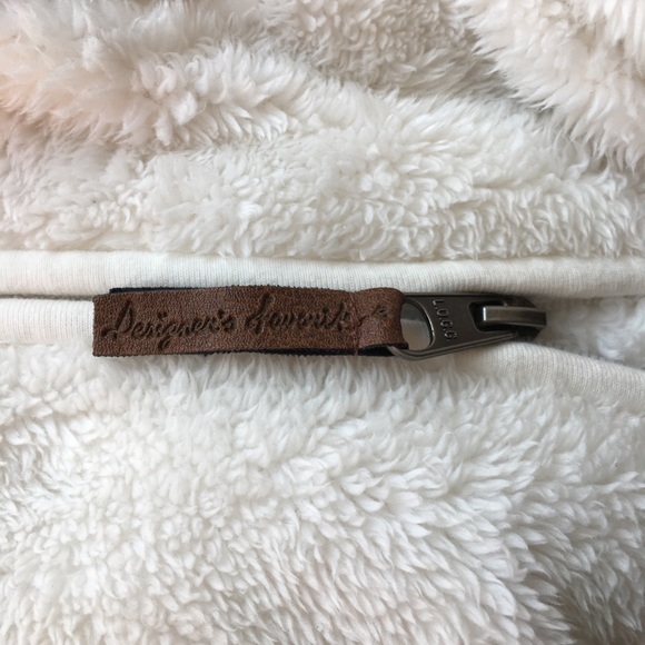 Fluffy Zip-up Sweater - Picture 7 of 7